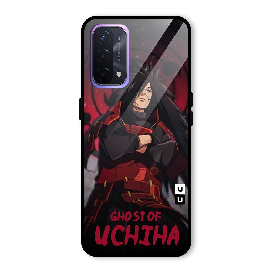 Ghost Of Uchiha Glass Back Case for Oppo A74 5G