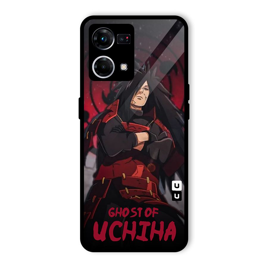 Ghost Of Uchiha Glass Back Case for Oppo F21 Pro 4G