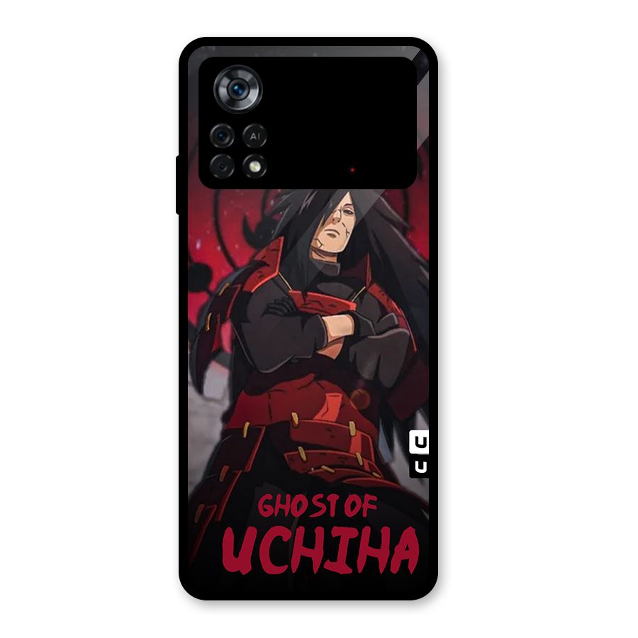 Ghost Of Uchiha Glass Back Case for Poco X4 Pro 5G