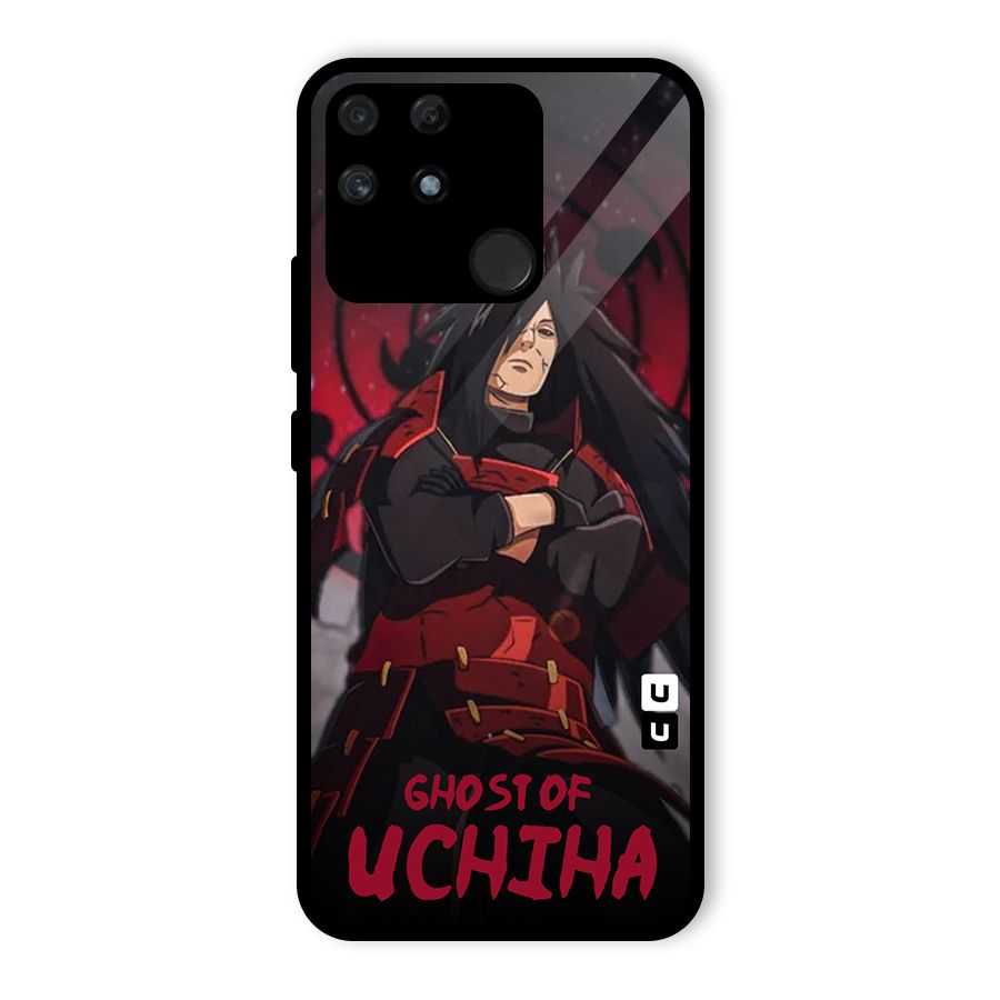 Ghost Of Uchiha Glass Back Case for Realme Narzo 50A