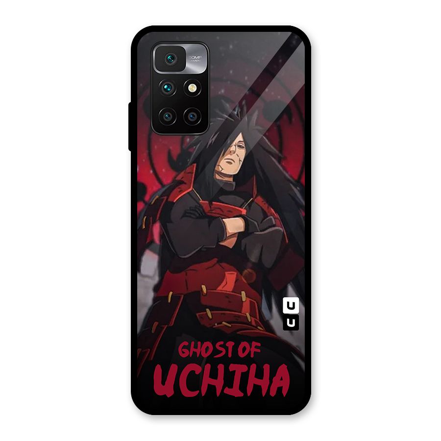 Ghost Of Uchiha Glass Back Case for Redmi 10 Prime