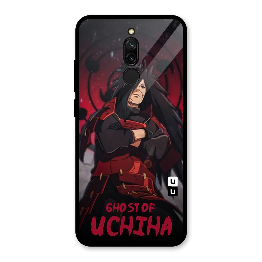 Ghost Of Uchiha Glass Back Case for Redmi 8