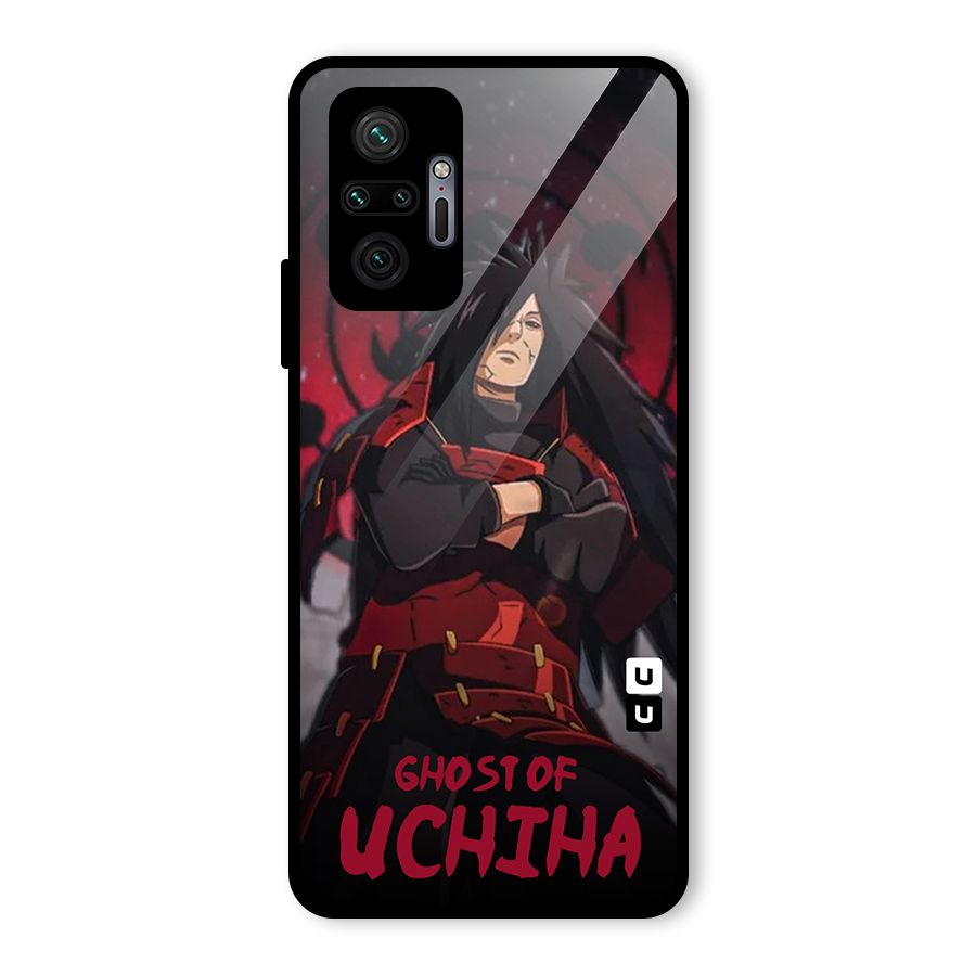 Ghost Of Uchiha Glass Back Case for Redmi Note 10 Pro