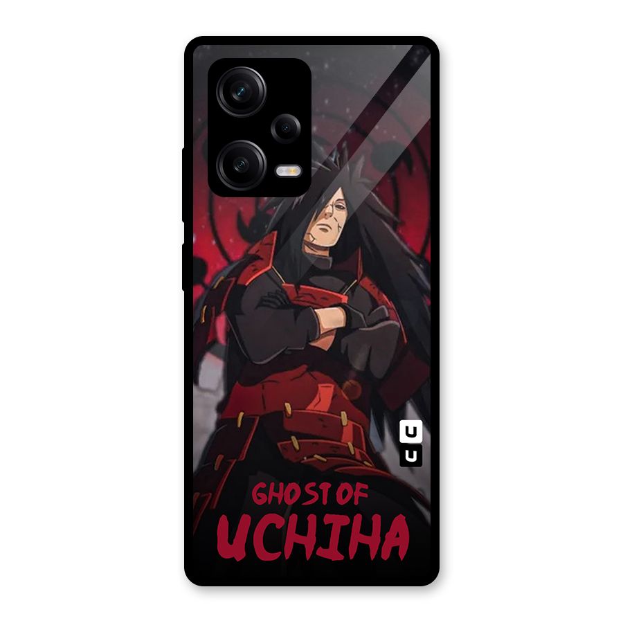 Ghost Of Uchiha Glass Back Case for Redmi Note 12 Pro