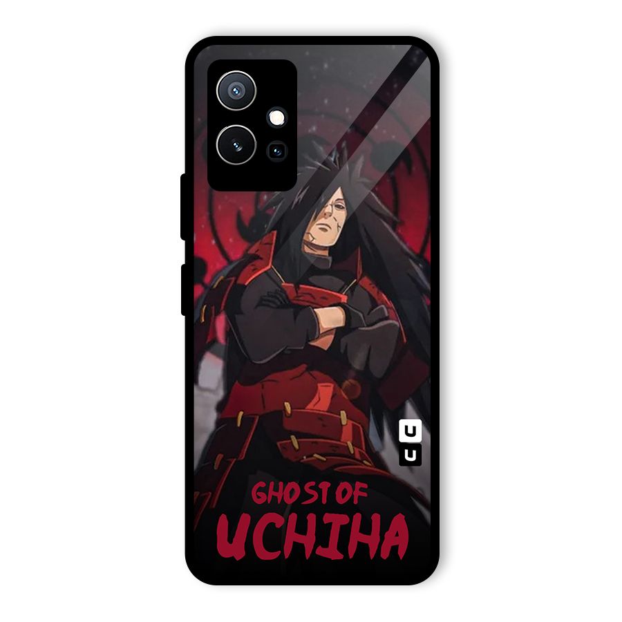 Ghost Of Uchiha Glass Back Case for Vivo T1 5G