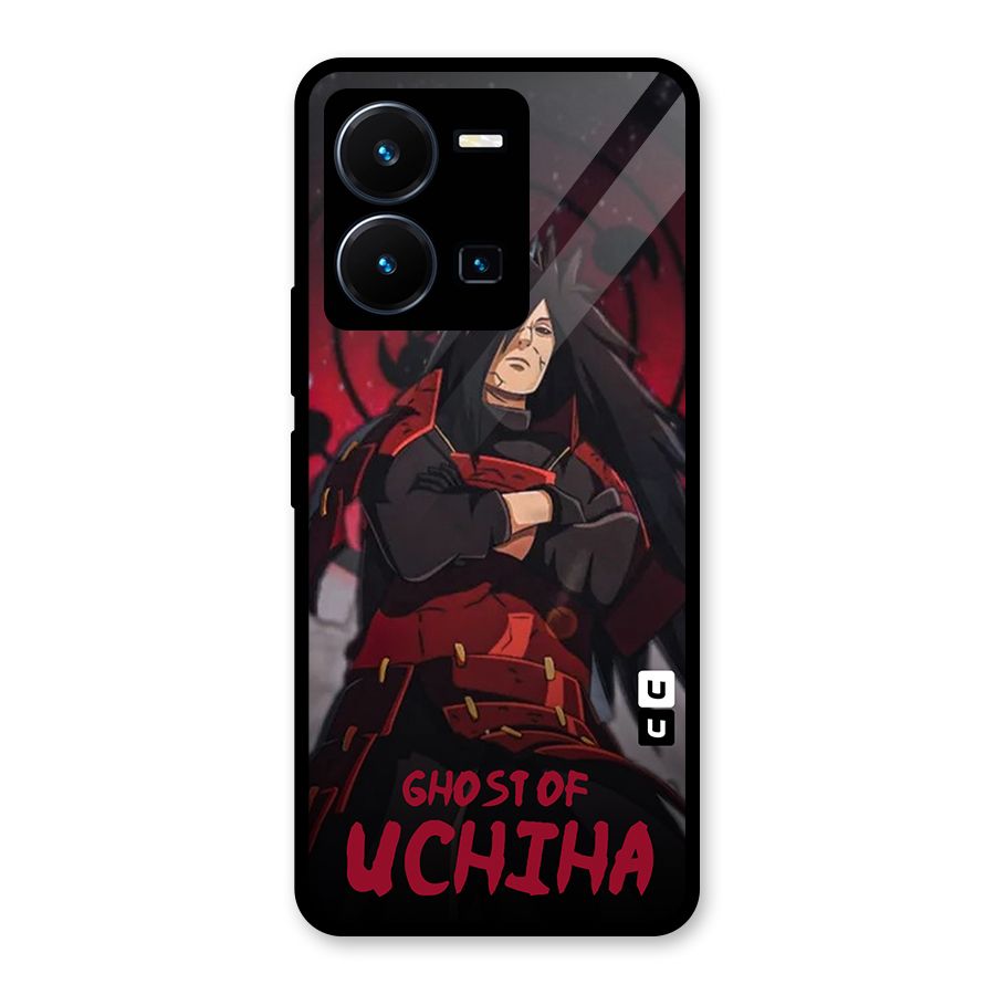 Ghost Of Uchiha Glass Back Case for Vivo Y35