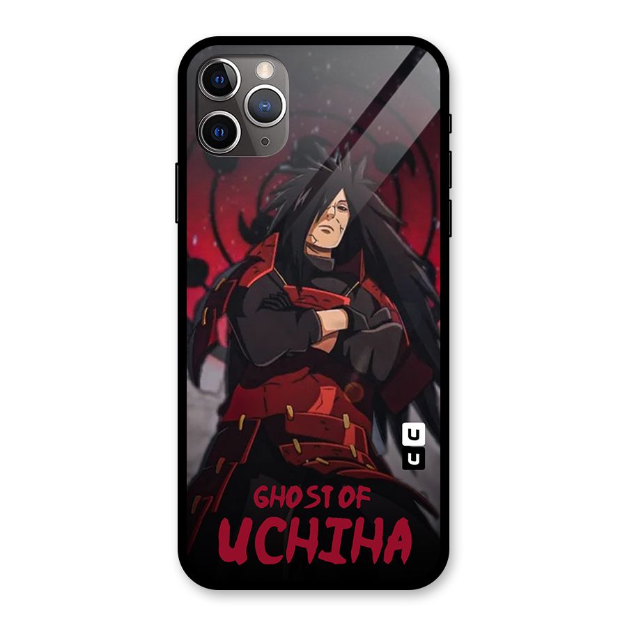 Ghost Of Uchiha Glass Back Case for iPhone 11 Pro Max