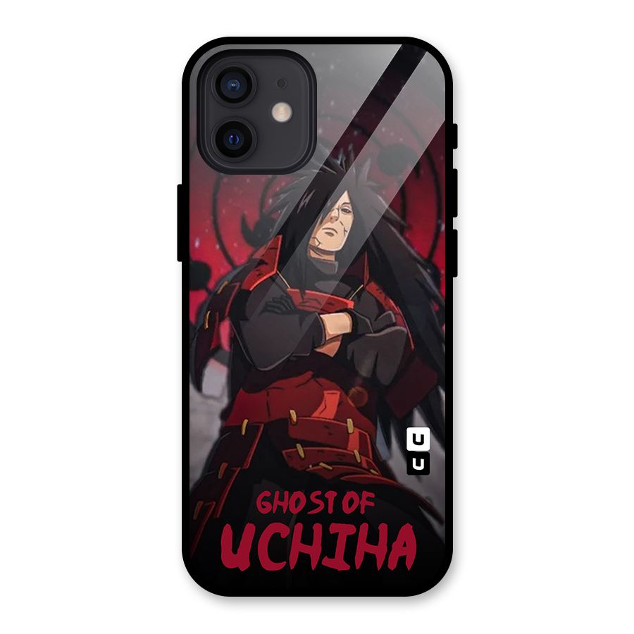 Ghost Of Uchiha Glass Back Case for iPhone 12