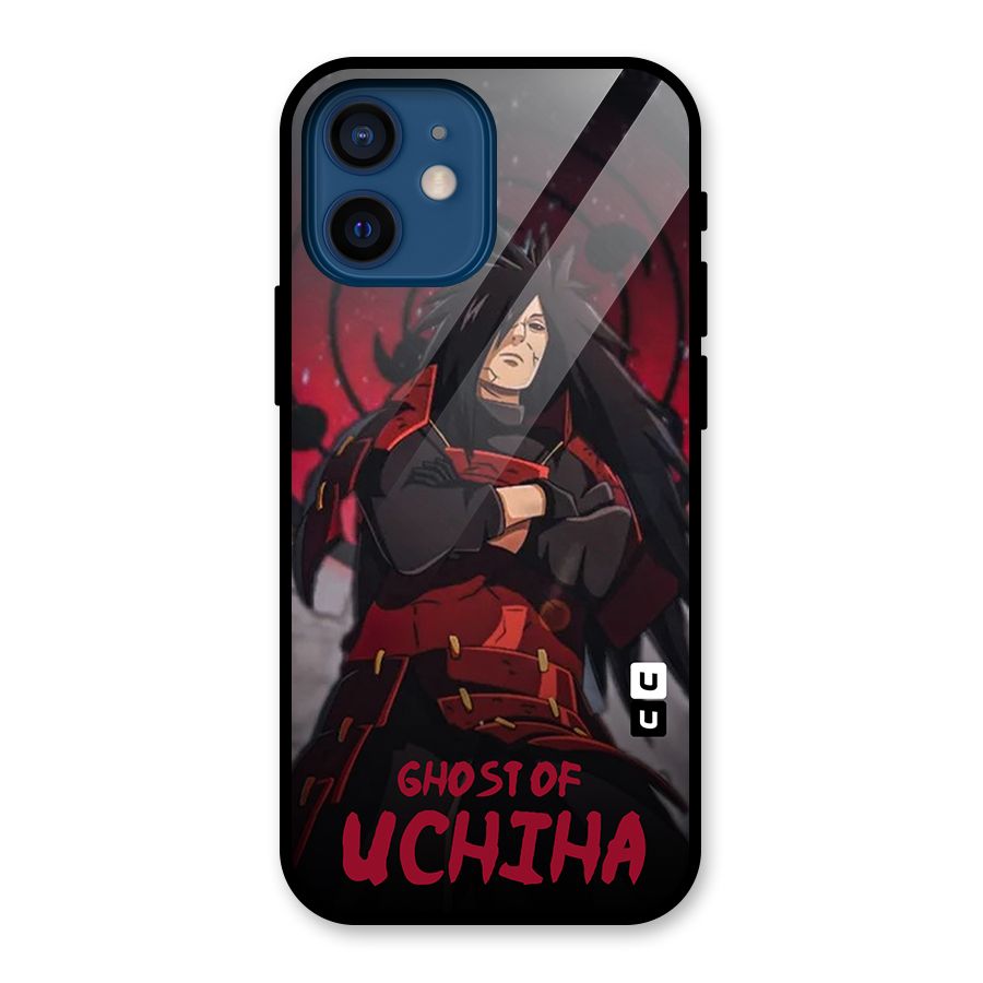 Ghost Of Uchiha Glass Back Case for iPhone 12 Mini