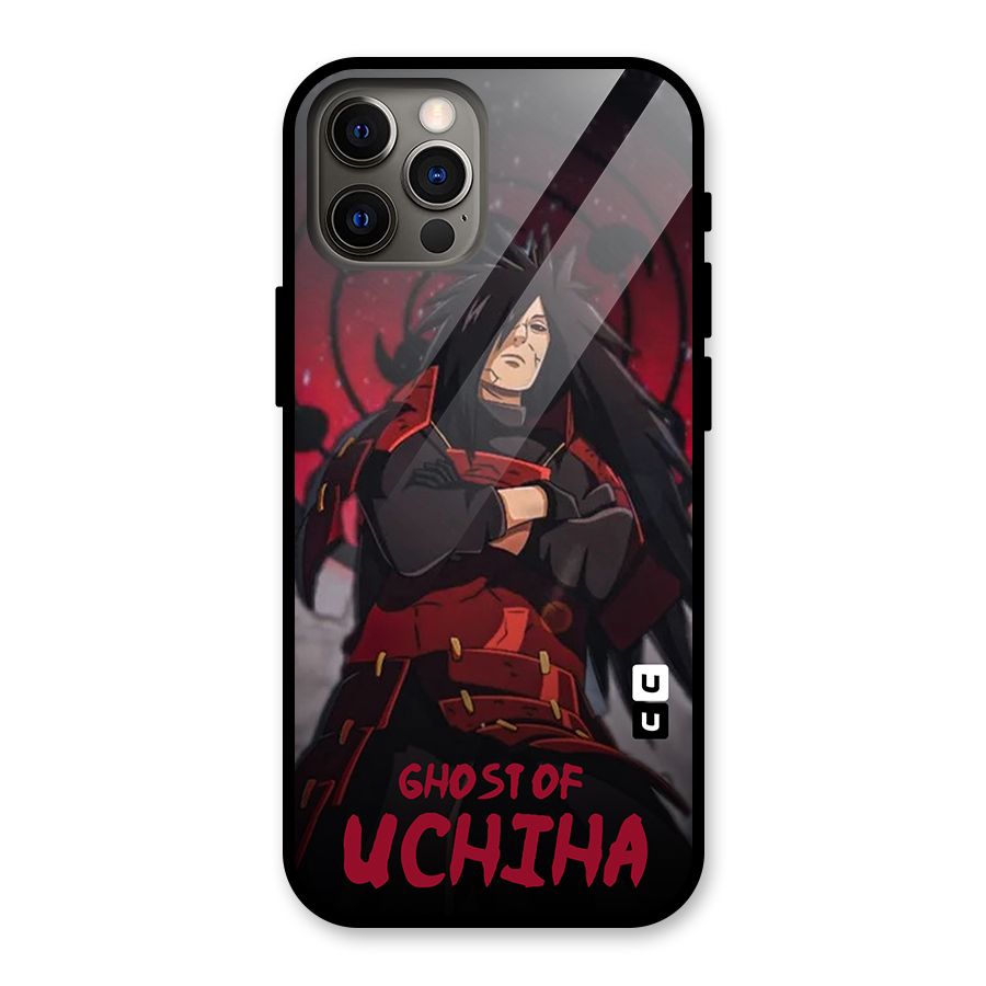 Ghost Of Uchiha Glass Back Case for iPhone 12 Pro