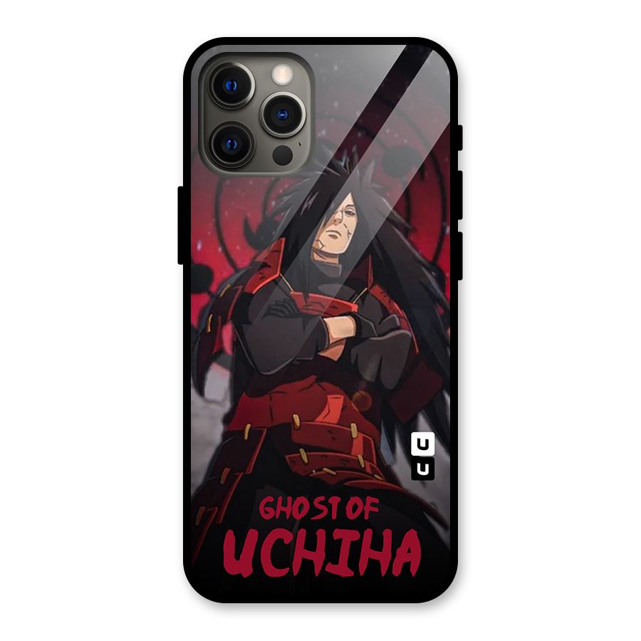 Ghost Of Uchiha Glass Back Case for iPhone 12 Pro Max