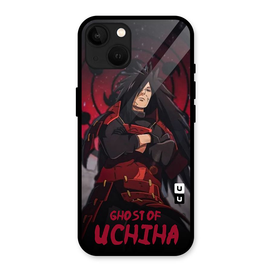 Ghost Of Uchiha Glass Back Case for iPhone 13