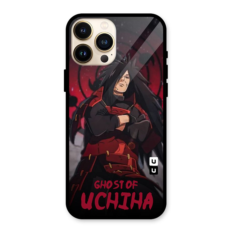 Ghost Of Uchiha Glass Back Case for iPhone 13 Pro Max