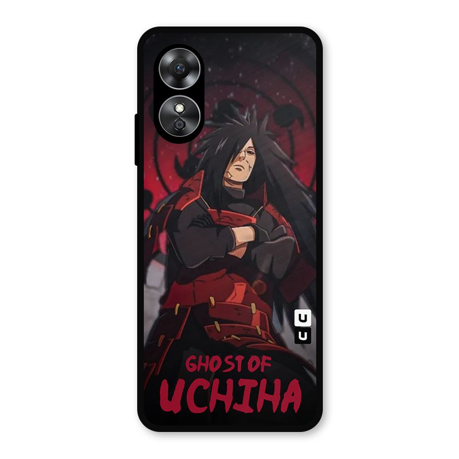 Ghost Of Uchiha Metal Back Case for Oppo A17