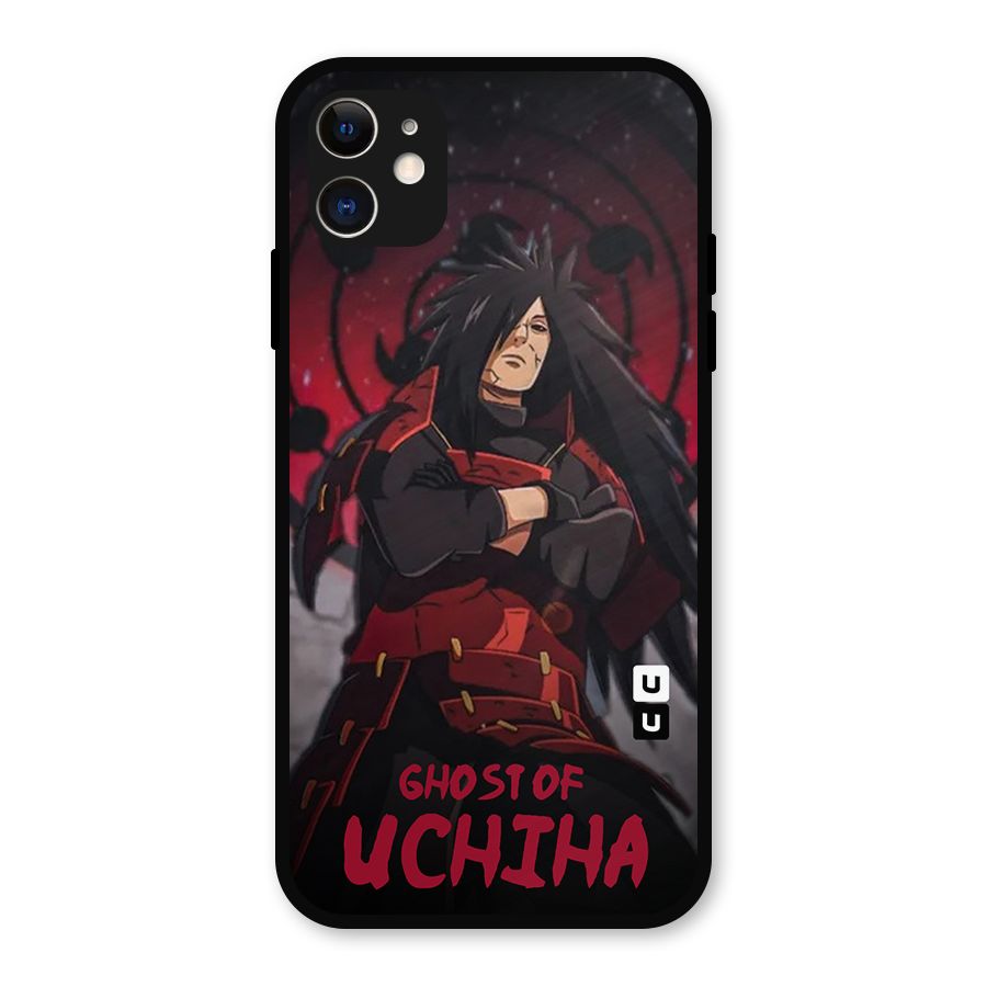 Ghost Of Uchiha Metal Back Case for iPhone 11