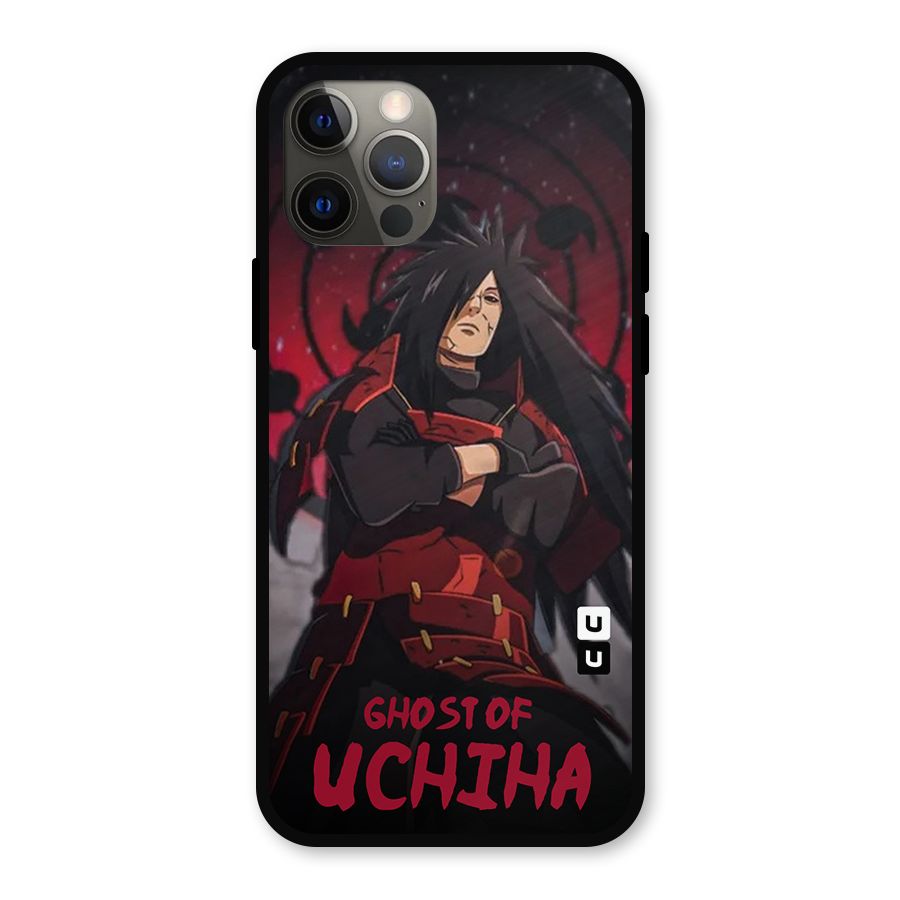 Ghost Of Uchiha Metal Back Case for iPhone 12 Pro