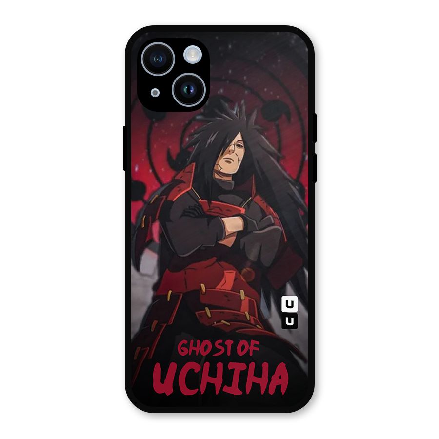 Ghost Of Uchiha Metal Back Case for iPhone 14