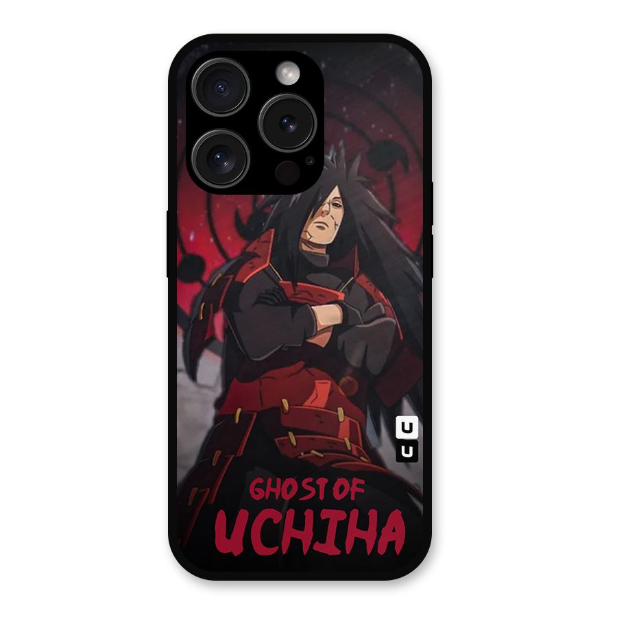 Ghost Of Uchiha Metal Back Case for iPhone 15 Pro