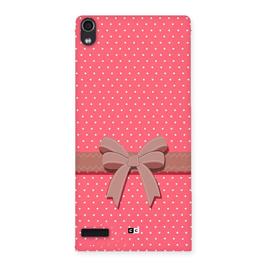 Gift Ribbon Back Case for Ascend P6
