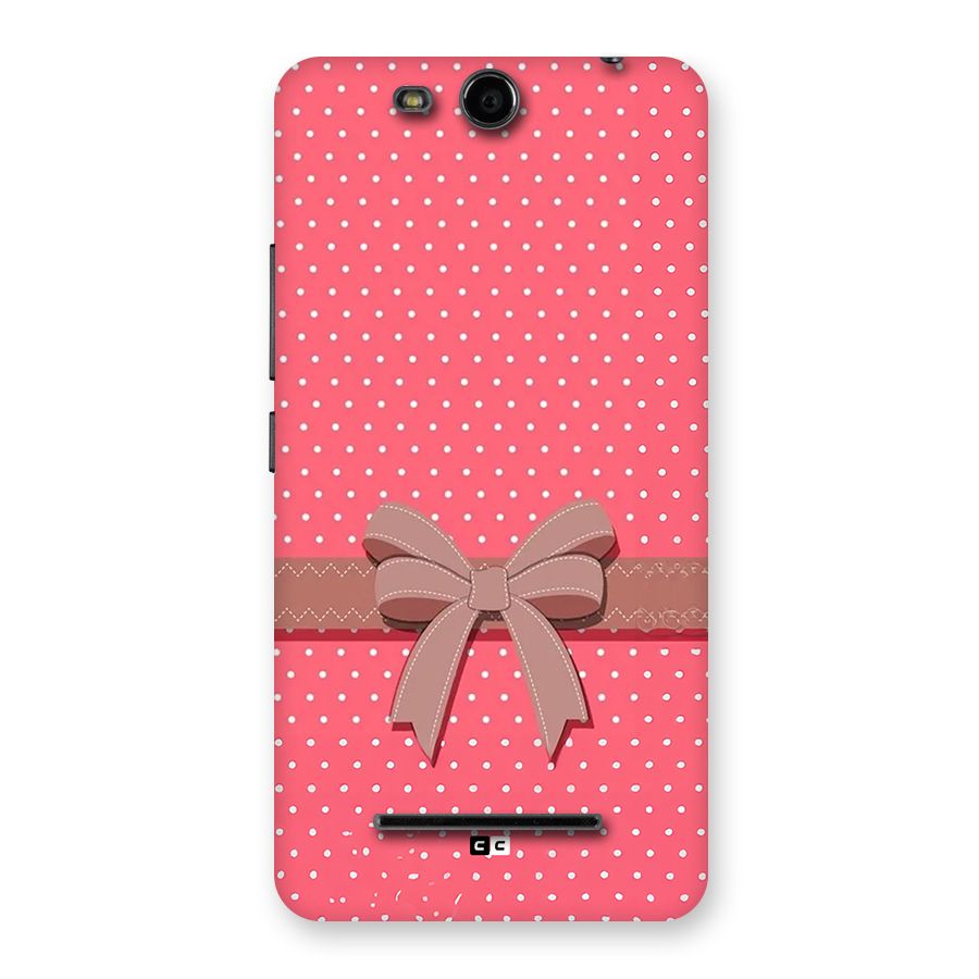 Gift Ribbon Back Case for Canvas Juice 3 Q392