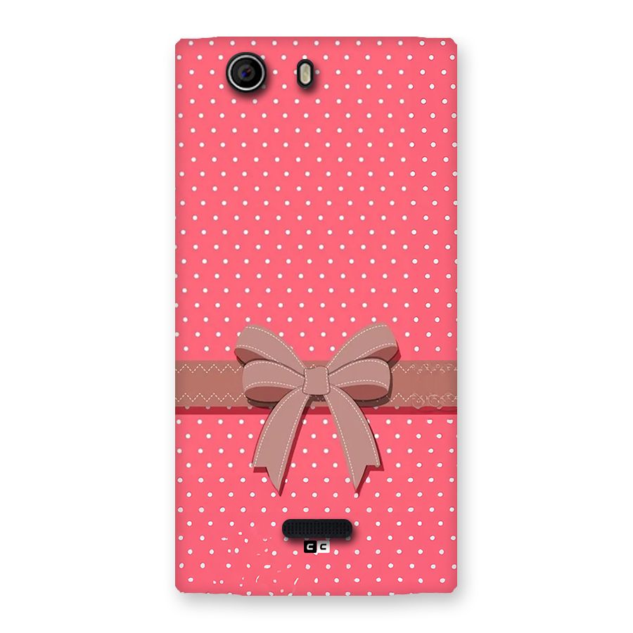 Gift Ribbon Back Case for Canvas Nitro 2 E311