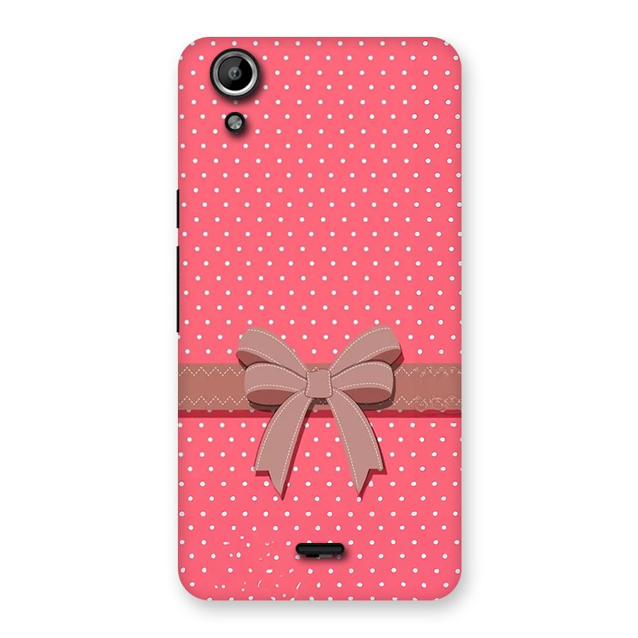 Gift Ribbon Back Case for Canvas Selfie Lens Q345