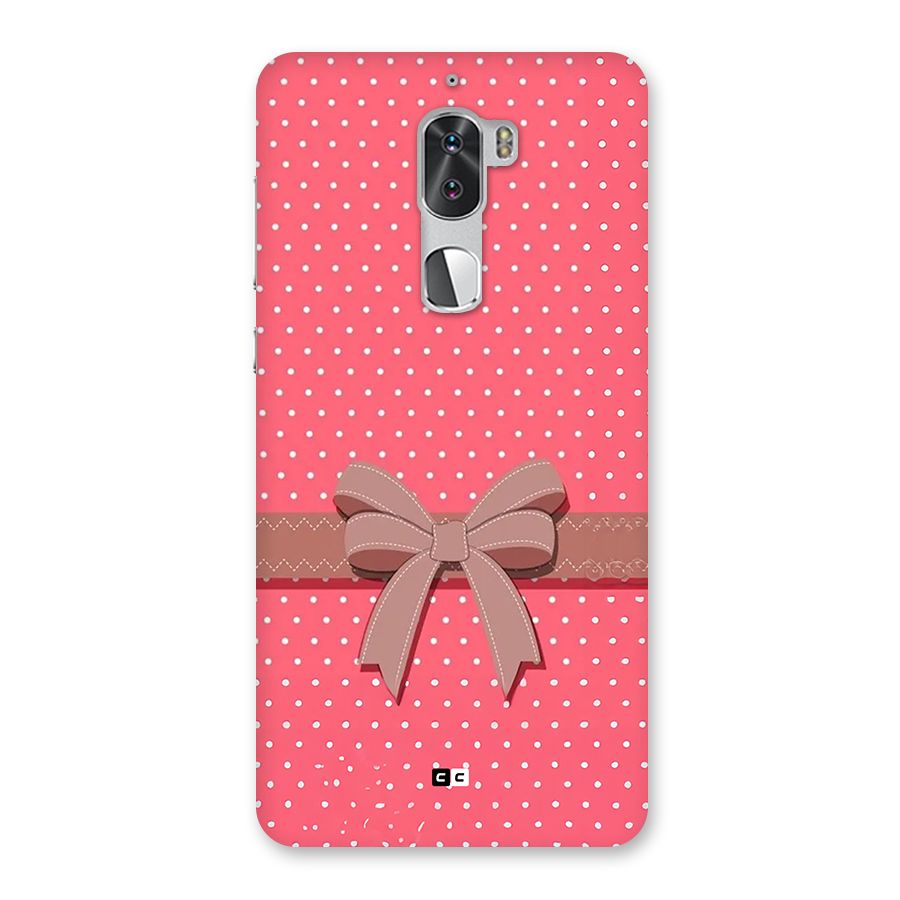 Gift Ribbon Back Case for Coolpad Cool 1