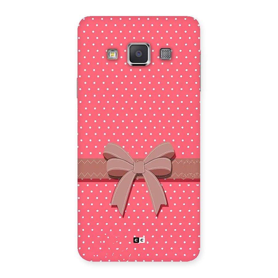 Gift Ribbon Back Case for Galaxy A3