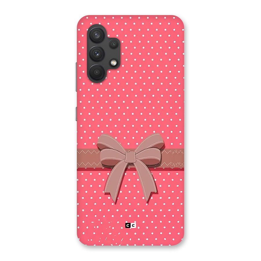 Gift Ribbon Back Case for Galaxy A32