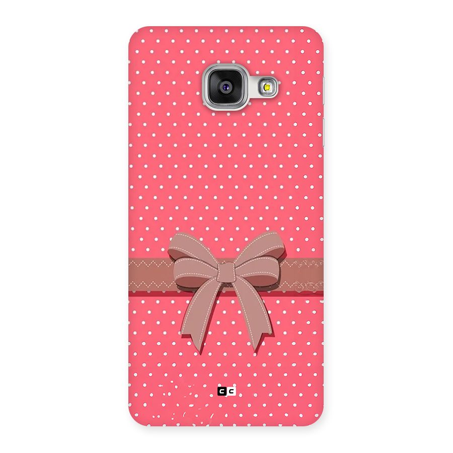 Gift Ribbon Back Case for Galaxy A3 (2016)