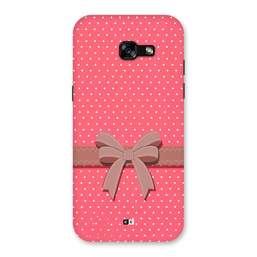 Gift Ribbon Back Case for Galaxy A5 2017