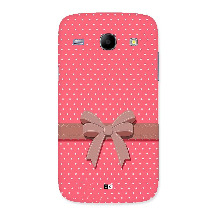 Gift Ribbon Back Case for Galaxy Core