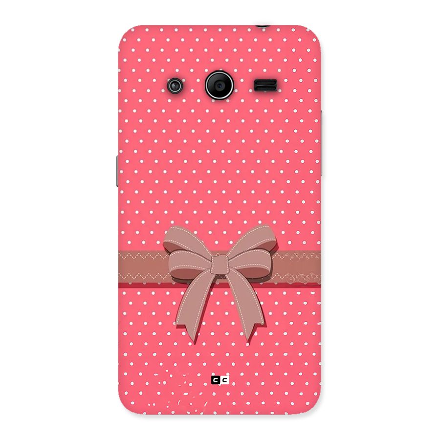Gift Ribbon Back Case for Galaxy Core 2