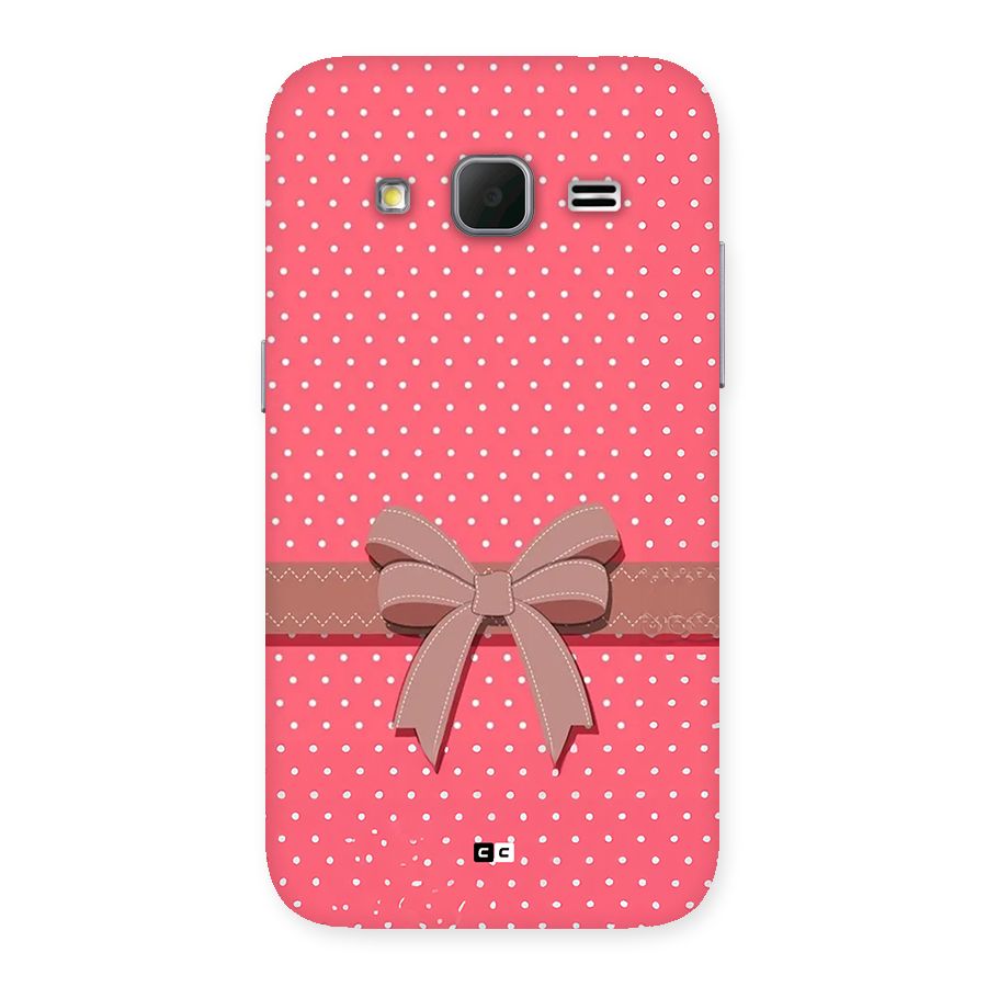 Gift Ribbon Back Case for Galaxy Core Prime