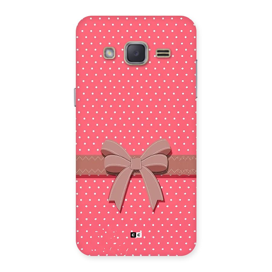 Gift Ribbon Back Case for Galaxy J2