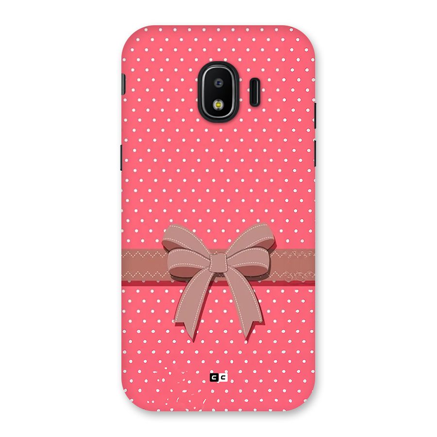 Gift Ribbon Back Case for Galaxy J2 Pro 2018