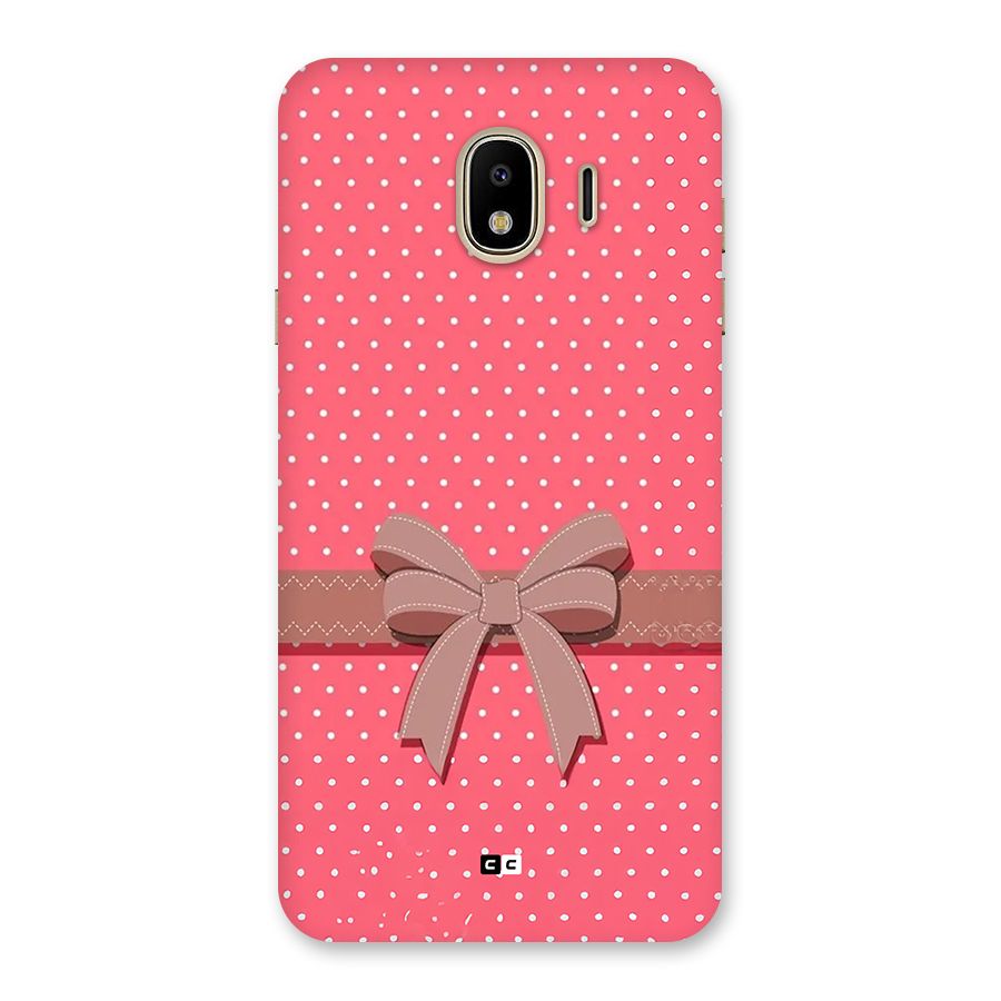 Gift Ribbon Back Case for Galaxy J4