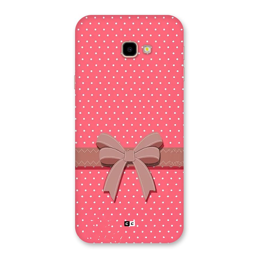 Gift Ribbon Back Case for Galaxy J4 Plus