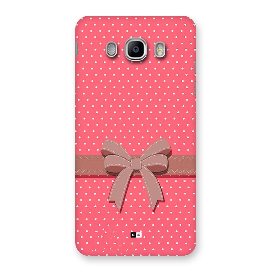 Gift Ribbon Back Case for Galaxy J5 2016
