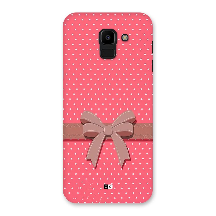 Gift Ribbon Back Case for Galaxy J6