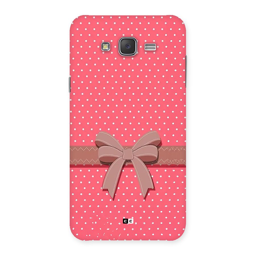 Gift Ribbon Back Case for Galaxy J7