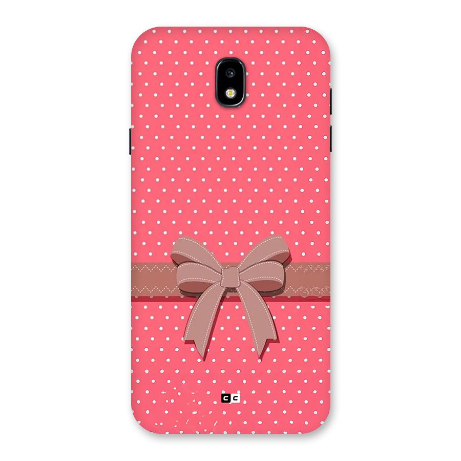 Gift Ribbon Back Case for Galaxy J7 Pro