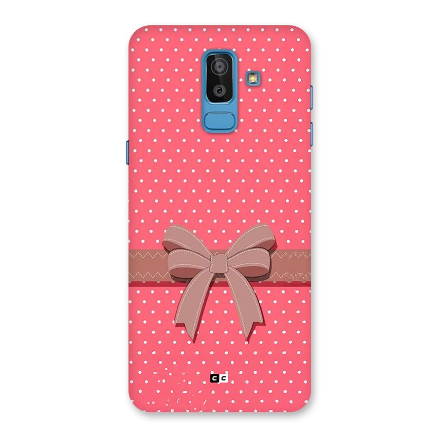 Gift Ribbon Back Case for Galaxy J8