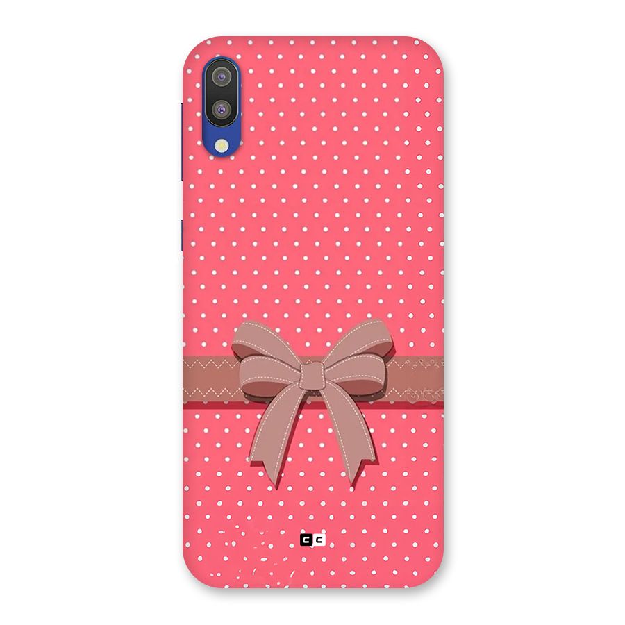 Gift Ribbon Back Case for Galaxy M10
