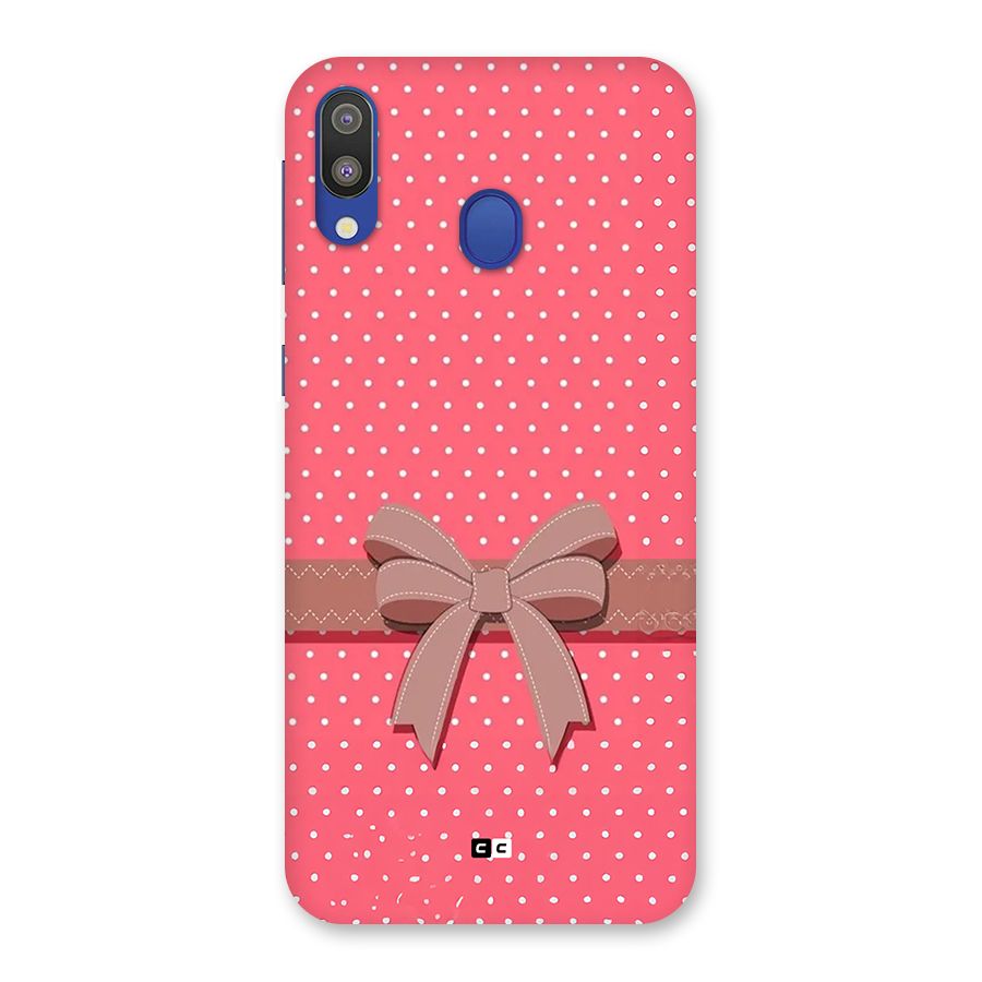 Gift Ribbon Back Case for Galaxy M20
