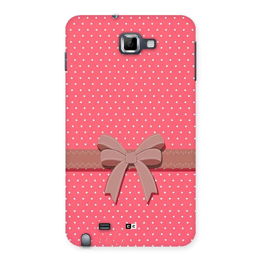 Gift Ribbon Back Case for Galaxy Note