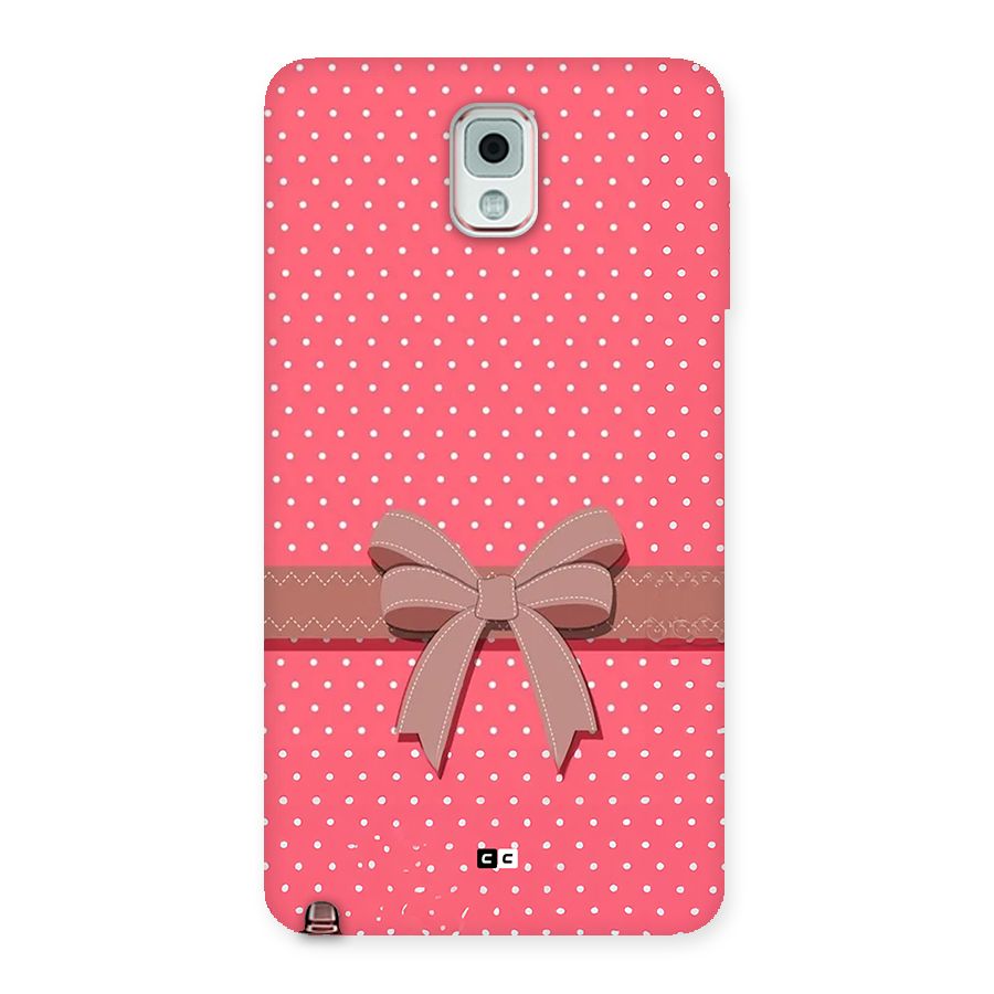 Gift Ribbon Back Case for Galaxy Note 3