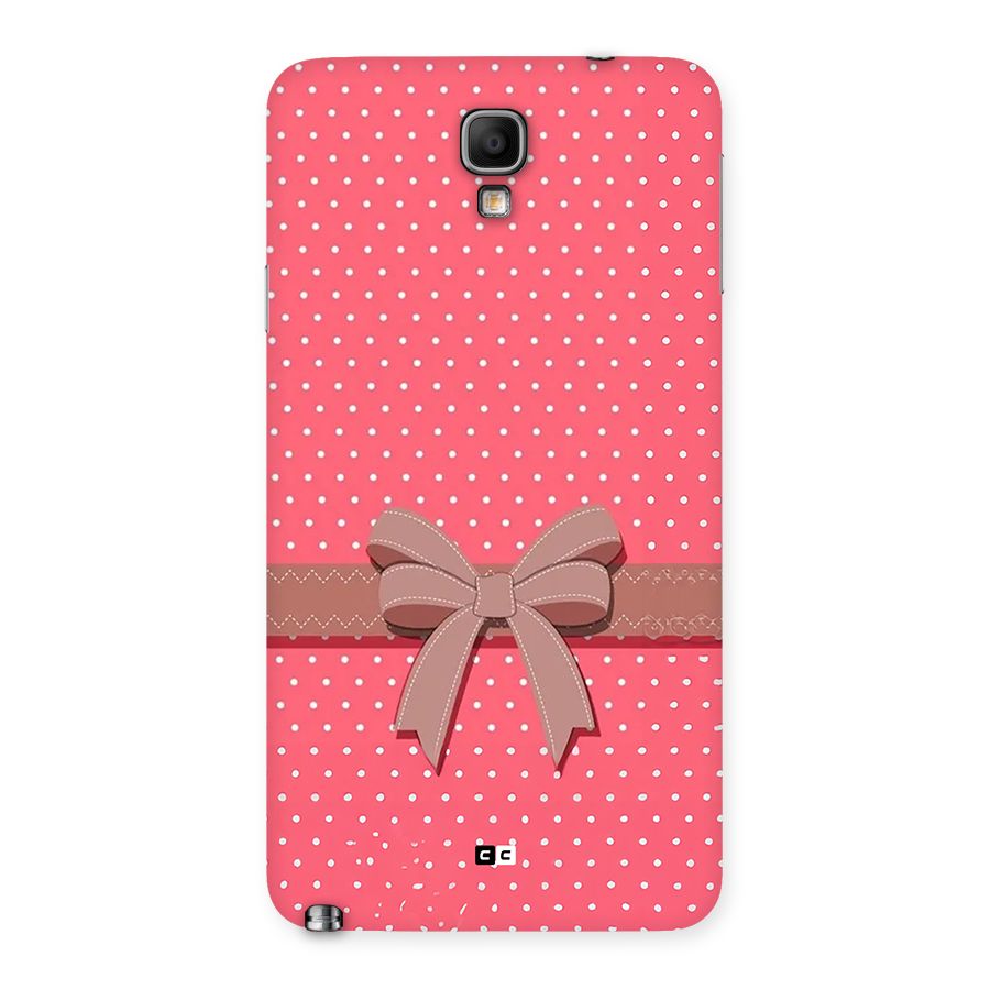 Gift Ribbon Back Case for Galaxy Note 3 Neo