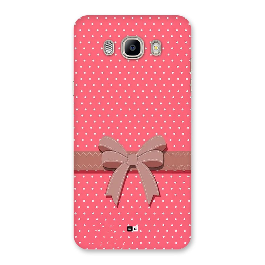 Gift Ribbon Back Case for Galaxy On8