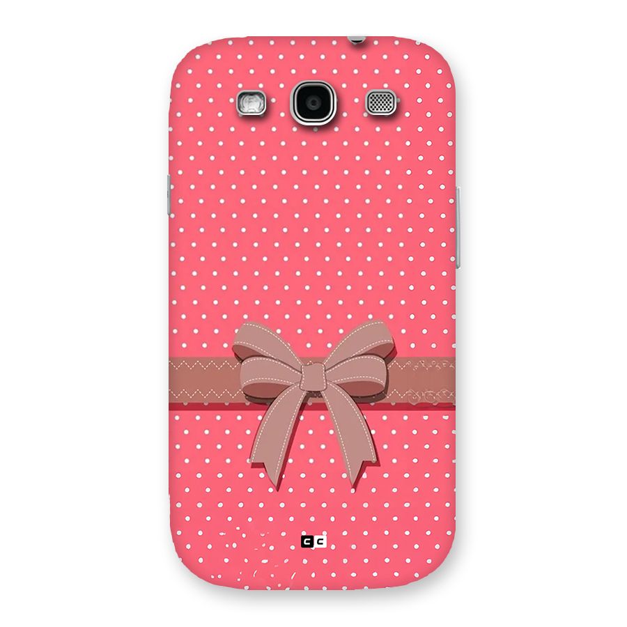 Gift Ribbon Back Case for Galaxy S3 Neo